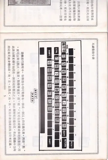 說明書內頁